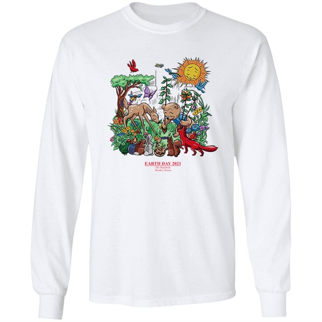 The Hundreds Earth Day Brother Nature T Shirt The Hundreds Earth Day Brother Nature T Shirt