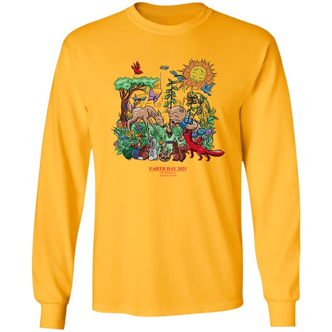 The Hundreds Earth Day Brother Nature T Shirt The Hundreds Earth Day Brother Nature T Shirt
