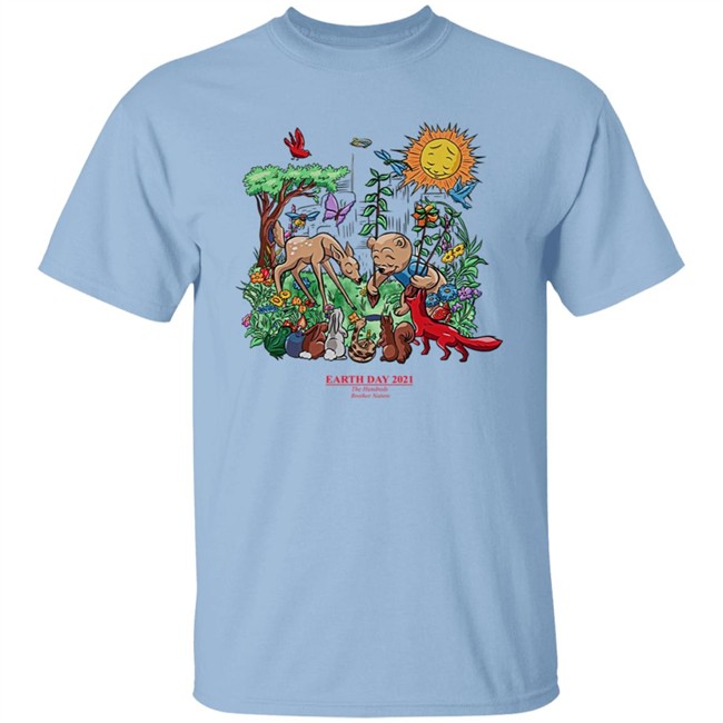 The Hundreds Earth Day Brother Nature T Shirt The Hundreds Earth Day Brother Nature T Shirt