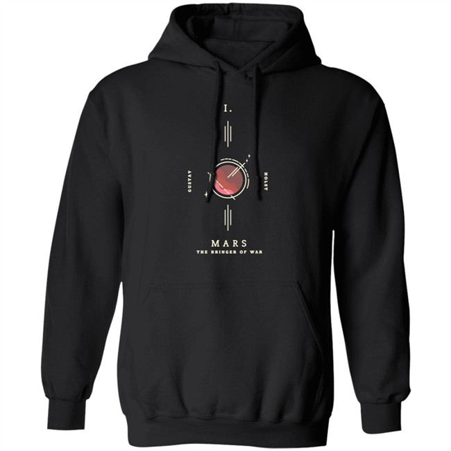 Twoset Apparel Gustav Holst Mars The Bringer Of Was Hoodie