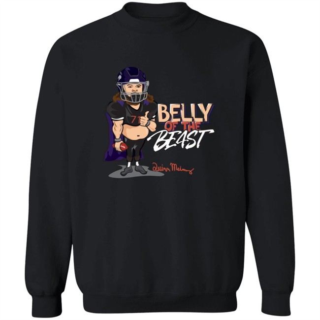 Special Edition Quinn Meinerz Merch Belly Of The Beast Shirt Special Edition Quinn Meinerz Merch Belly Of The Beast Shirt