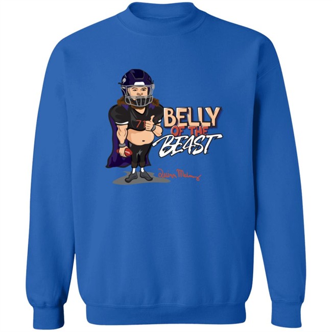 Special Edition Quinn Meinerz Merch Belly Of The Beast Shirt Special Edition Quinn Meinerz Merch Belly Of The Beast Shirt