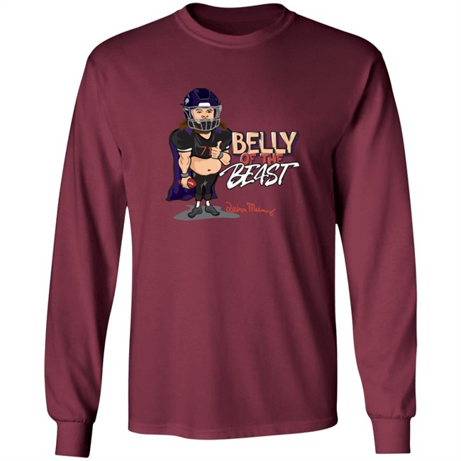 Special Edition Quinn Meinerz Merch Belly Of The Beast Shirt Special Edition Quinn Meinerz Merch Belly Of The Beast Shirt
