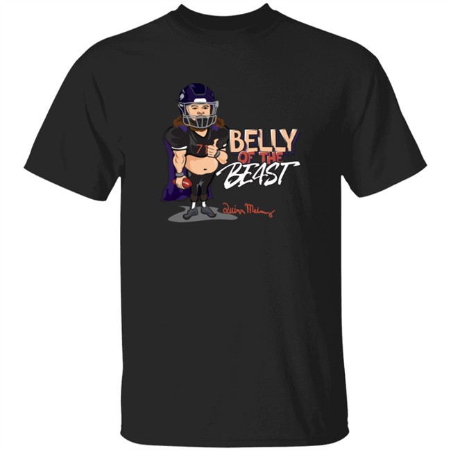 Special Edition Quinn Meinerz Merch Belly Of The Beast Shirt