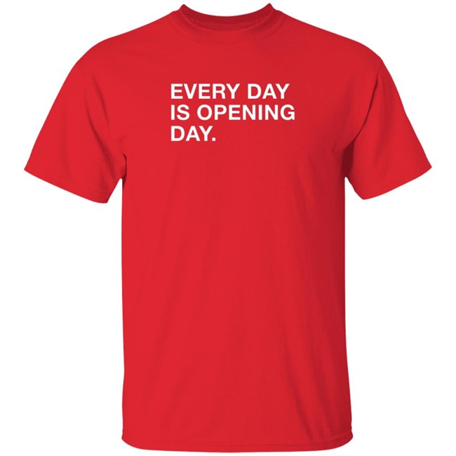 Obviousshirts Every Day Is Opening Day Castellanos Shirt