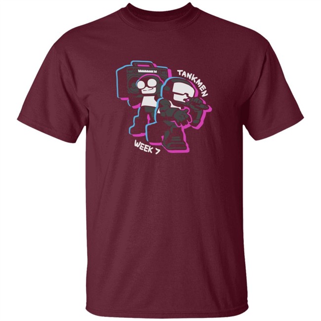Limited Edition Sharkrobot Merch Friday Night Funkin Tankmen Shirt Limited Edition Sharkrobot Merch Friday Night Funkin Tankmen Shirt
