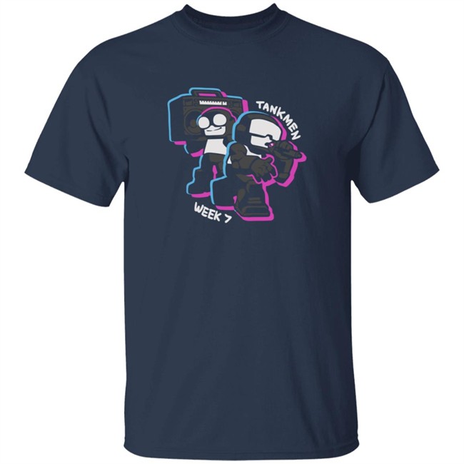 Limited Edition Sharkrobot Merch Friday Night Funkin Tankmen Shirt Limited Edition Sharkrobot Merch Friday Night Funkin Tankmen Shirt