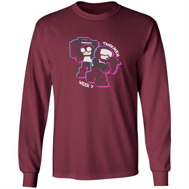 Limited Edition Sharkrobot Merch Friday Night Funkin Tankmen Shirt Limited Edition Sharkrobot Merch Friday Night Funkin Tankmen Shirt
