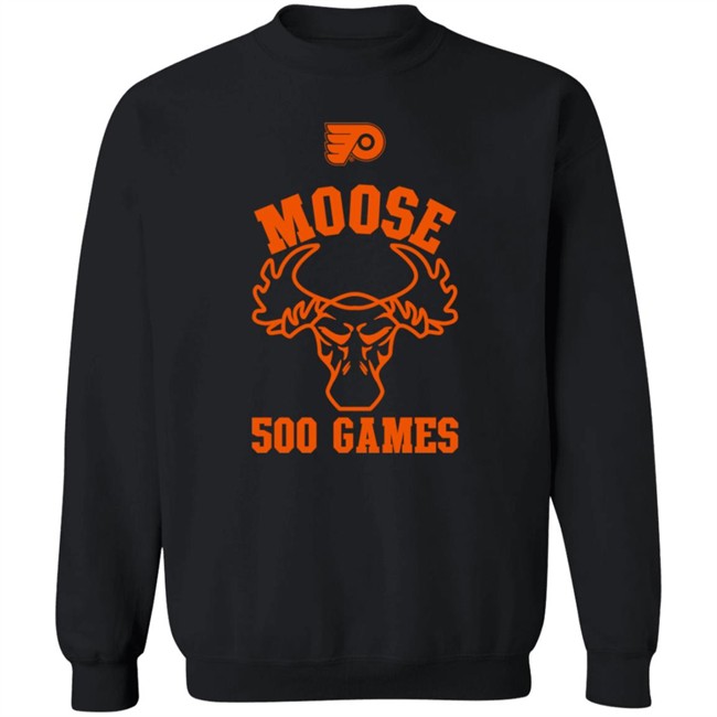 Bill Meltzer Kevin Hayes Moose 500 Games T Shirt Bill Meltzer Kevin Hayes Moose 500 Games T Shirt