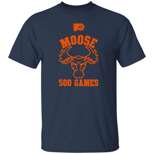 Bill Meltzer Kevin Hayes Moose 500 Games T Shirt Bill Meltzer Kevin Hayes Moose 500 Games T Shirt