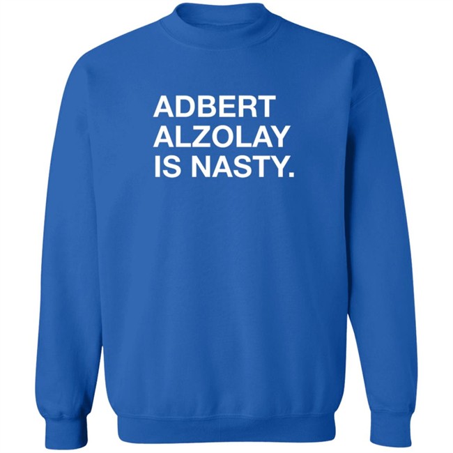 ObviousShirts Adbert Alzolay Is Nasty Justin Steele Shirt ObviousShirts Adbert Alzolay Is Nasty Justin Steele Shirt