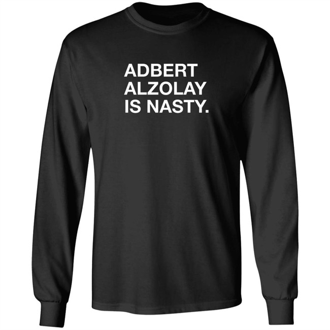 ObviousShirts Adbert Alzolay Is Nasty Justin Steele Shirt ObviousShirts Adbert Alzolay Is Nasty Justin Steele Shirt