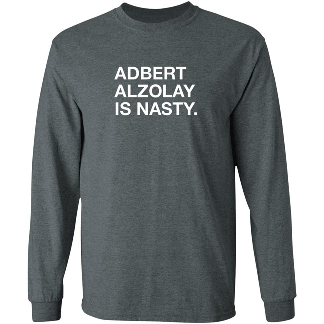ObviousShirts Adbert Alzolay Is Nasty Justin Steele Shirt ObviousShirts Adbert Alzolay Is Nasty Justin Steele Shirt