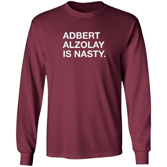 ObviousShirts Adbert Alzolay Is Nasty Justin Steele Shirt ObviousShirts Adbert Alzolay Is Nasty Justin Steele Shirt