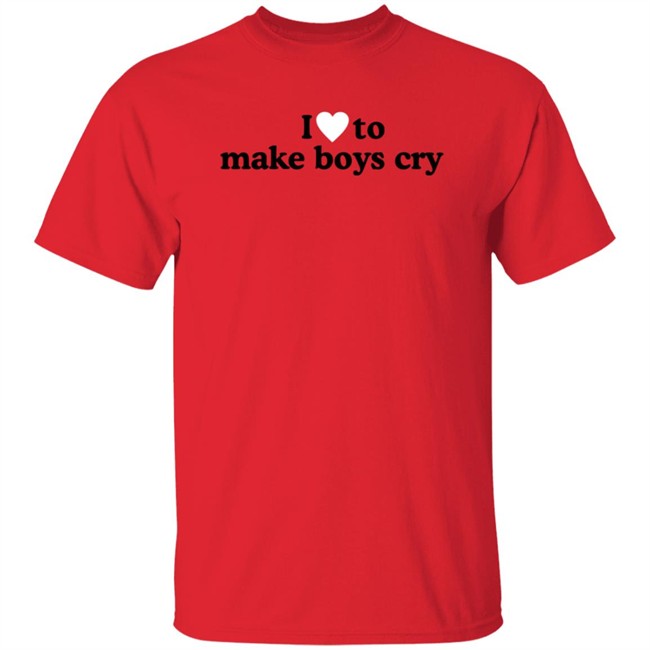 Paige I Love To Make Boys Cry Tee Shirt