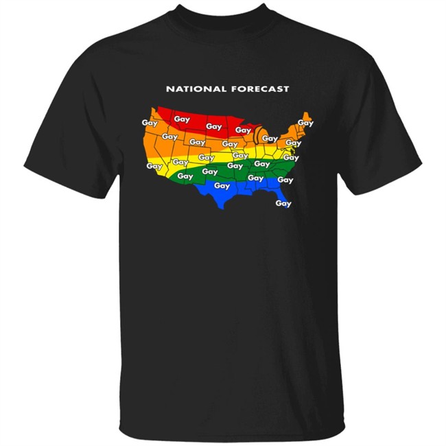 Spencer’s LGBT National Forecast Gay Shirt