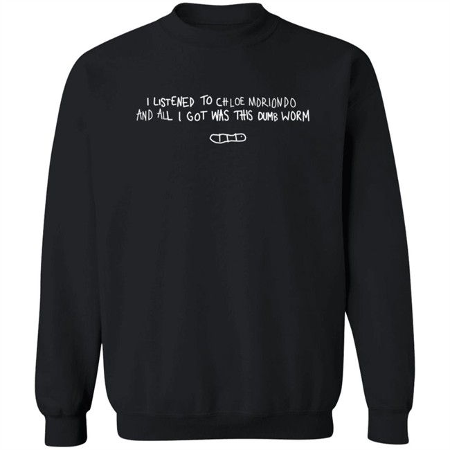Worm Chloe Moriondo Hoodie Sweatshirt Worm Chloe Moriondo Hoodie Sweatshirt