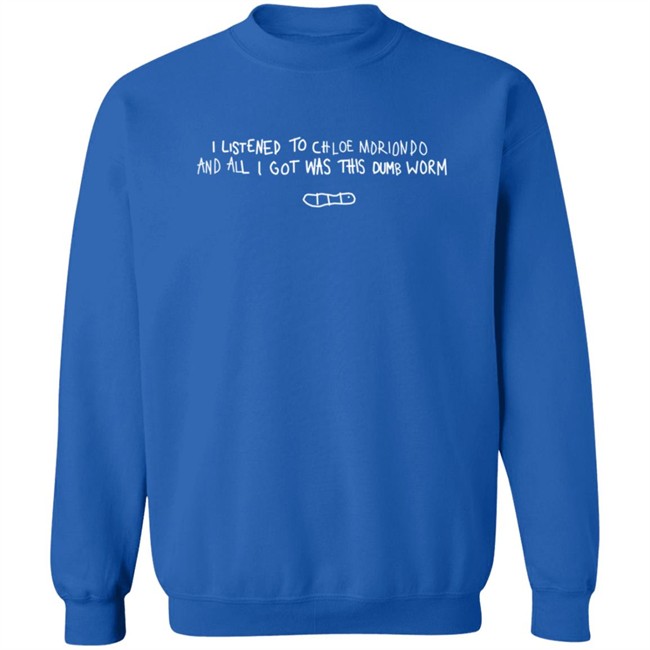 Worm Chloe Moriondo Hoodie Sweatshirt Worm Chloe Moriondo Hoodie Sweatshirt
