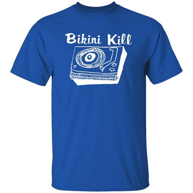 The Linda Lindas Record Player Bikini Kill Shirt The Linda Lindas Record Player Bikini Kill Shirt