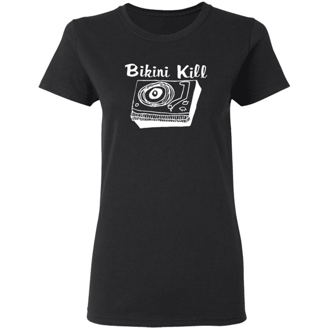 The Linda Lindas Record Player Bikini Kill Shirt The Linda Lindas Record Player Bikini Kill Shirt