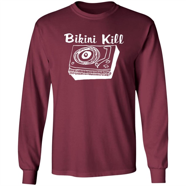 The Linda Lindas Record Player Bikini Kill Shirt The Linda Lindas Record Player Bikini Kill Shirt