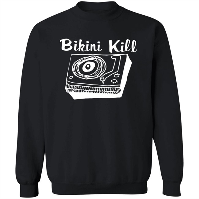 The Linda Lindas Record Player Bikini Kill Shirt The Linda Lindas Record Player Bikini Kill Shirt