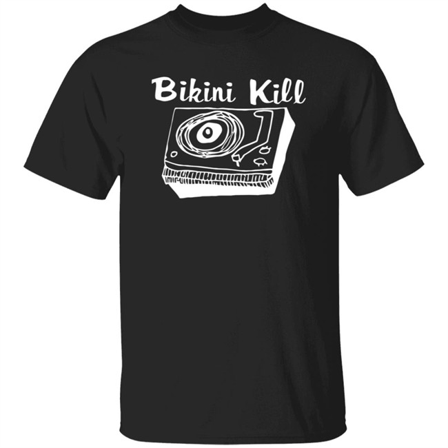 The Linda Lindas Record Player Bikini Kill Shirt