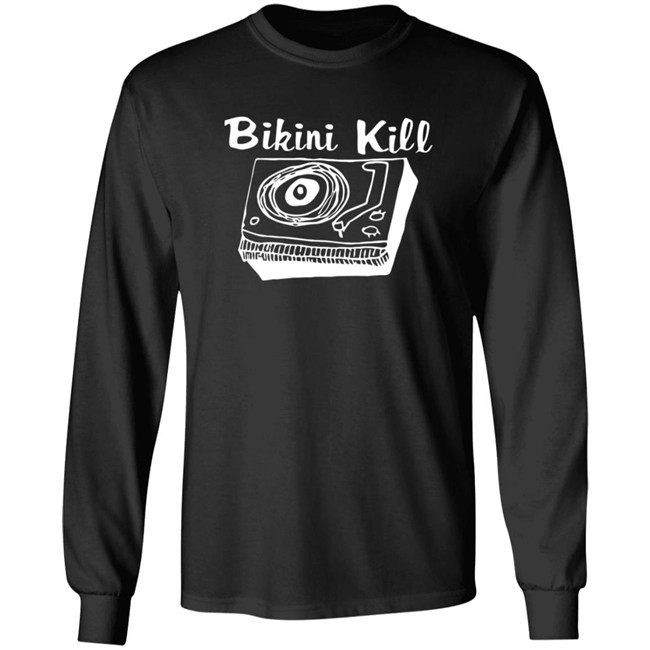 The Linda Lindas Record Player Bikini Kill Shirt The Linda Lindas Record Player Bikini Kill Shirt