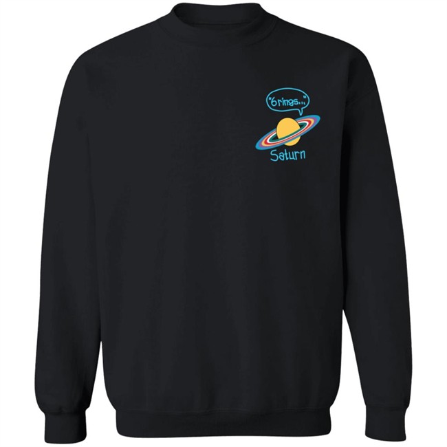 Keatsdidit If The Planets Had A Meeting Saturn Sweatshirt