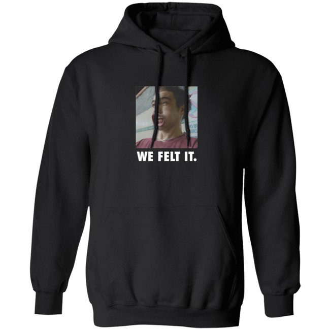 Joshua Bassett Store We Feel It Tee Shirt Joshua Bassett Store We Feel It Tee Shirt
