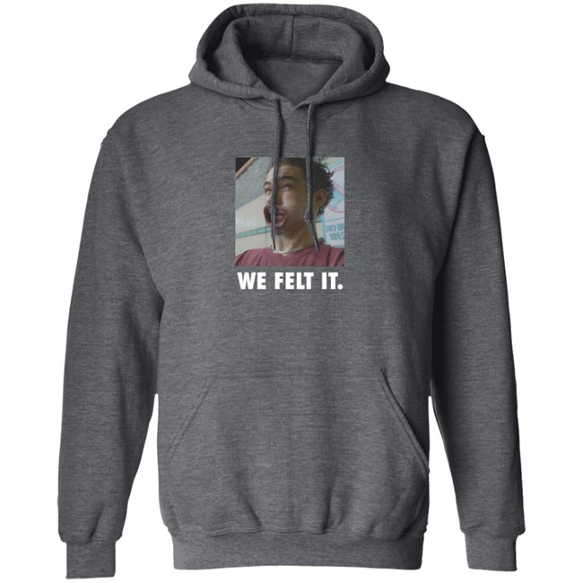 Joshua Bassett Store We Feel It Tee Shirt Joshua Bassett Store We Feel It Tee Shirt