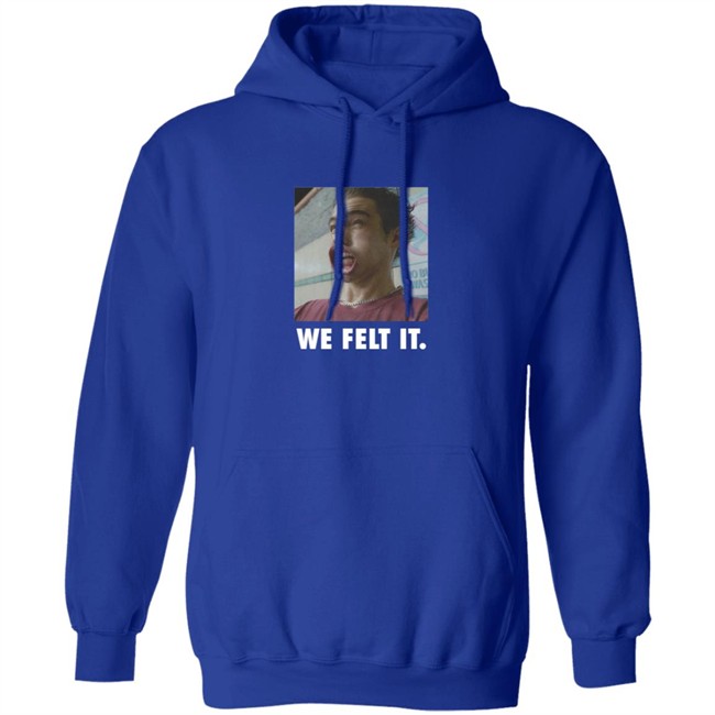 Joshua Bassett Store We Feel It Tee Shirt Joshua Bassett Store We Feel It Tee Shirt