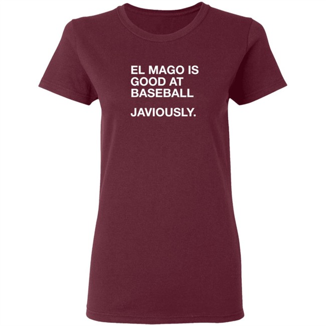 ObviousShirts El Mago Is Good At Baseball Javiously T Shirt ObviousShirts El Mago Is Good At Baseball Javiously T Shirt