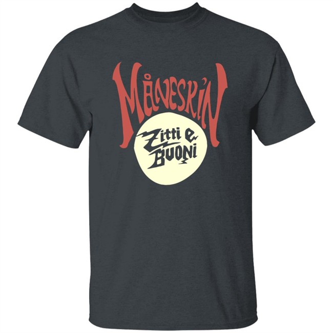 maneskin Store Måneskin Zitti E Buoni Shirt maneskin Store Måneskin Zitti E Buoni Shirt