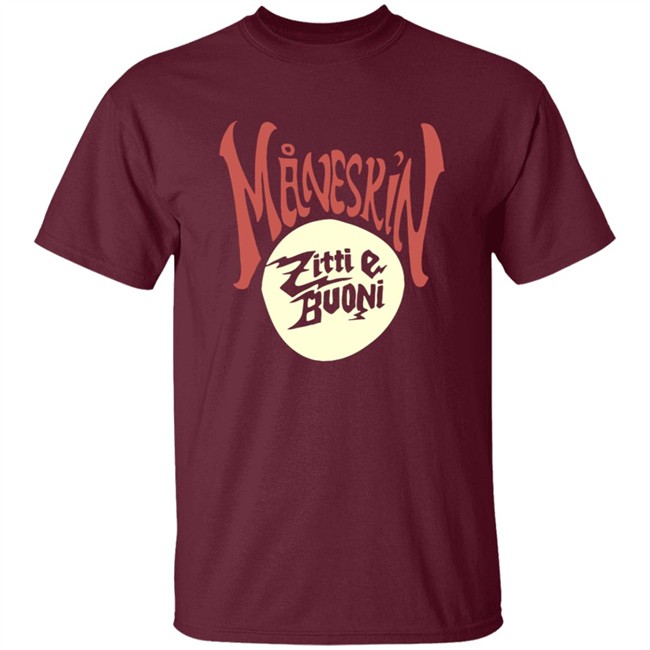 maneskin Store Måneskin Zitti E Buoni Shirt maneskin Store Måneskin Zitti E Buoni Shirt