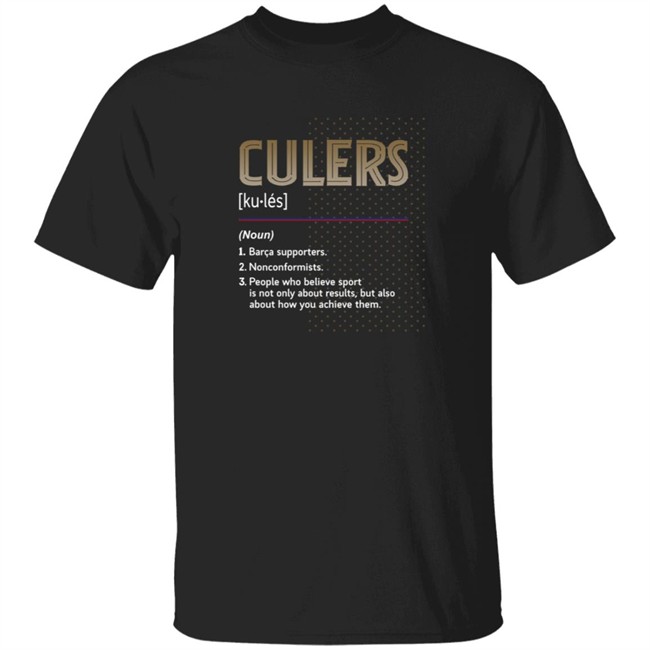 Culers Forca Barca Nonconformists Culers Eric Garcia Barce Shirt