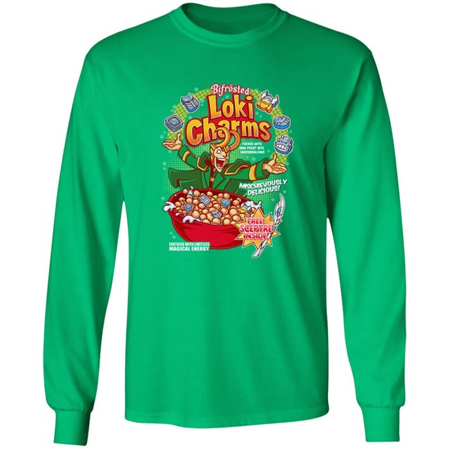 Mischievously Delicious Bijrosted Loki Charms Shirt Mischievously Delicious Bijrosted Loki Charms Shirt