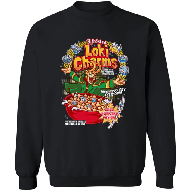 Mischievously Delicious Bijrosted Loki Charms Shirt Mischievously Delicious Bijrosted Loki Charms Shirt
