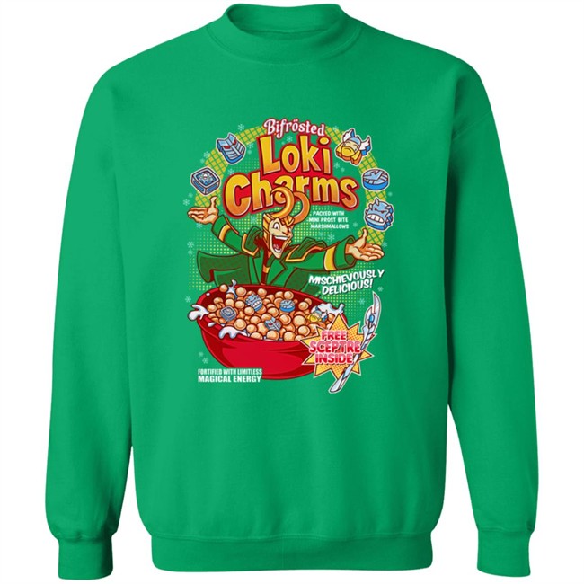 Mischievously Delicious Bijrosted Loki Charms Shirt Mischievously Delicious Bijrosted Loki Charms Shirt