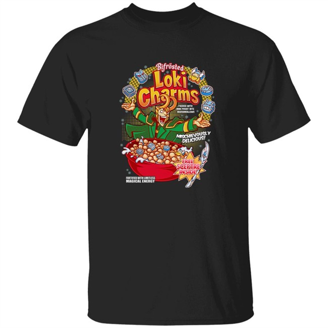 Mischievously Delicious Bijrosted Loki Charms Shirt Mischievously Delicious Bijrosted Loki Charms Shirt