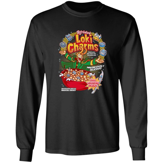 Mischievously Delicious Bijrosted Loki Charms Shirt Mischievously Delicious Bijrosted Loki Charms Shirt