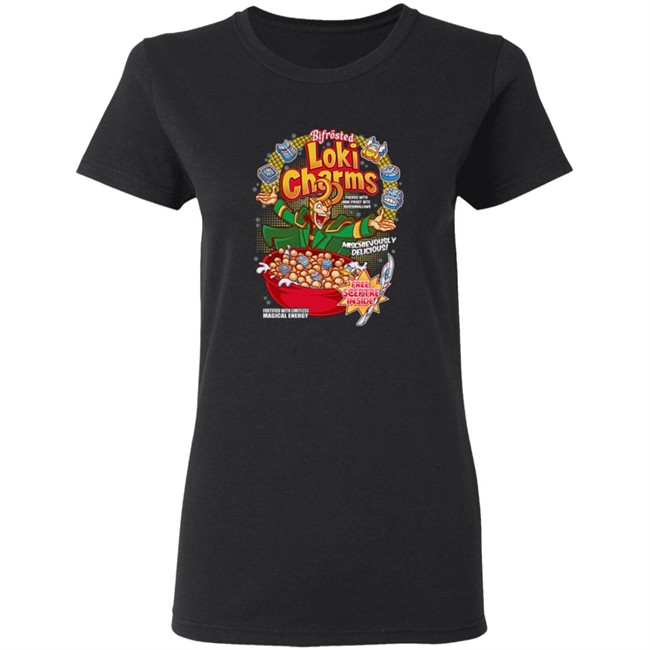 Mischievously Delicious Bijrosted Loki Charms Shirt Mischievously Delicious Bijrosted Loki Charms Shirt