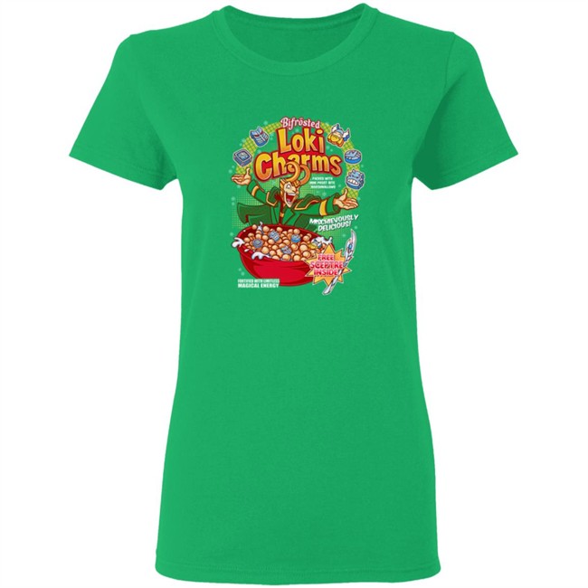 Mischievously Delicious Bijrosted Loki Charms Shirt Mischievously Delicious Bijrosted Loki Charms Shirt