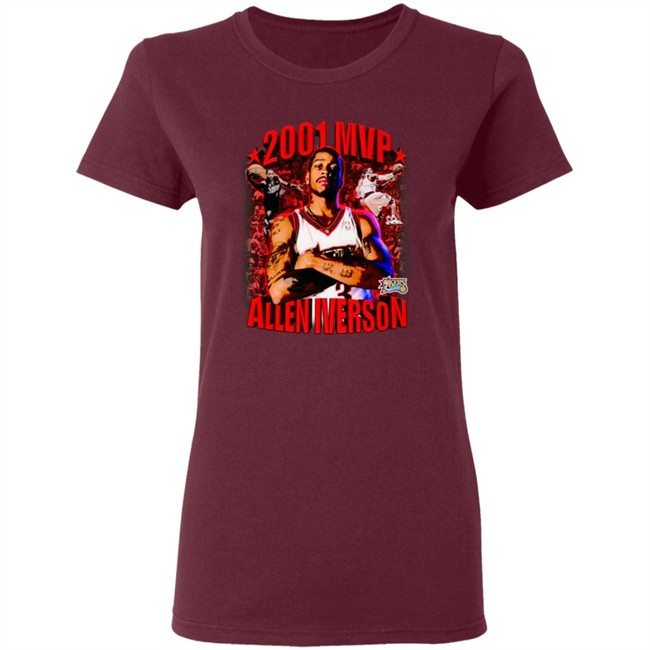 Ben AM Vintage 2001 Allen Iverson Mvp T Shirt Ben AM Vintage 2001 Allen Iverson Mvp T Shirt