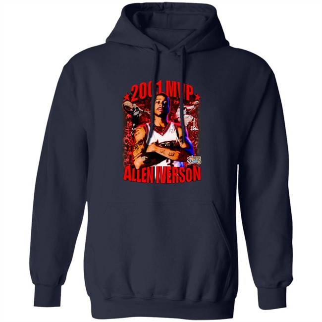 Ben AM Vintage 2001 Allen Iverson Mvp T Shirt Ben AM Vintage 2001 Allen Iverson Mvp T Shirt