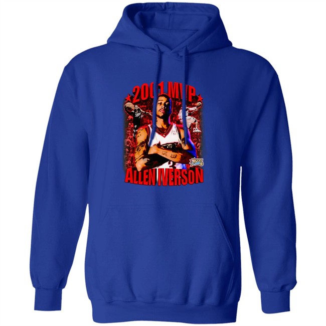 Ben AM Vintage 2001 Allen Iverson Mvp T Shirt Ben AM Vintage 2001 Allen Iverson Mvp T Shirt