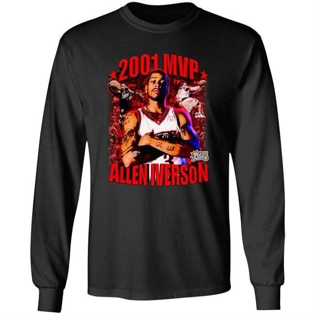 Ben AM Vintage 2001 Allen Iverson Mvp T Shirt Ben AM Vintage 2001 Allen Iverson Mvp T Shirt