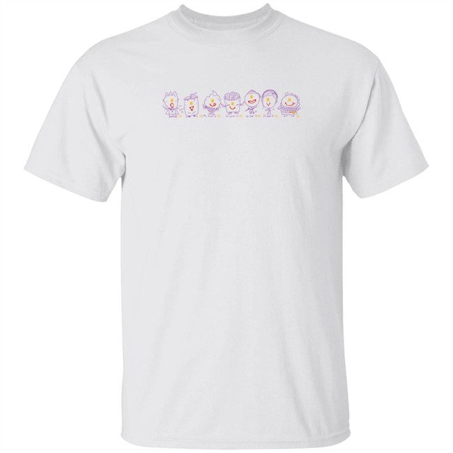Bts X Mcdonald's Collaboration Merch Saucy Group Shirt