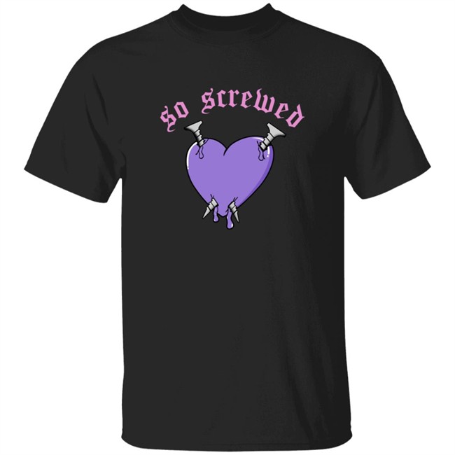 Katrina Stuar So Screwed Black Shirt Hoodie