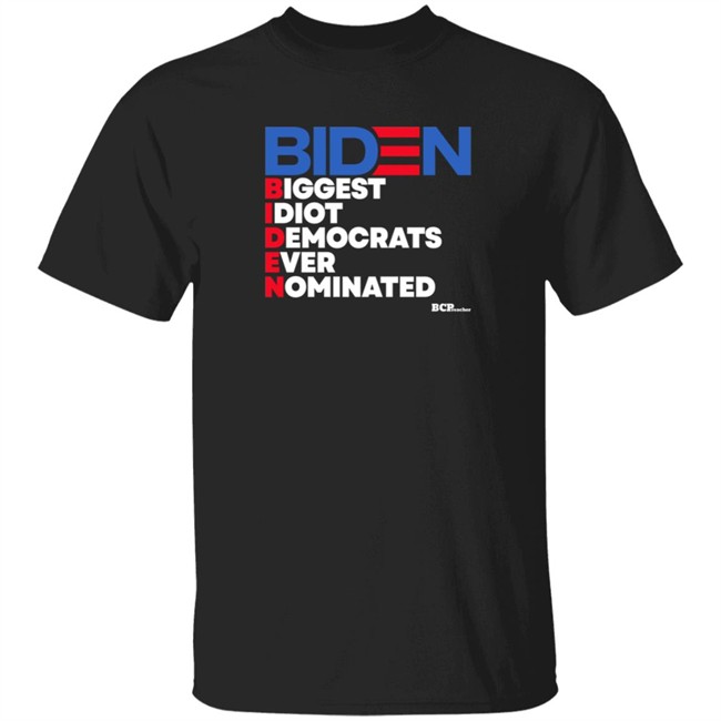Jarome Bell Biden Biggest Idiot Democrats Ever Nominated Shirt